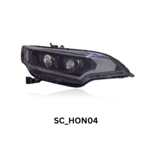 Honda FIT JAZZ GK5 Headlights 2014-2018 FIT LED DRL Running Lights Bi Xenon Angel Eye Assembly