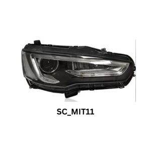 MITSUBISHI LANCER 2008-2015 PROJECTOR LED HI-LO BEAM SEQUENTIL SIGNAL RED DEMON EYES HEADLAMP